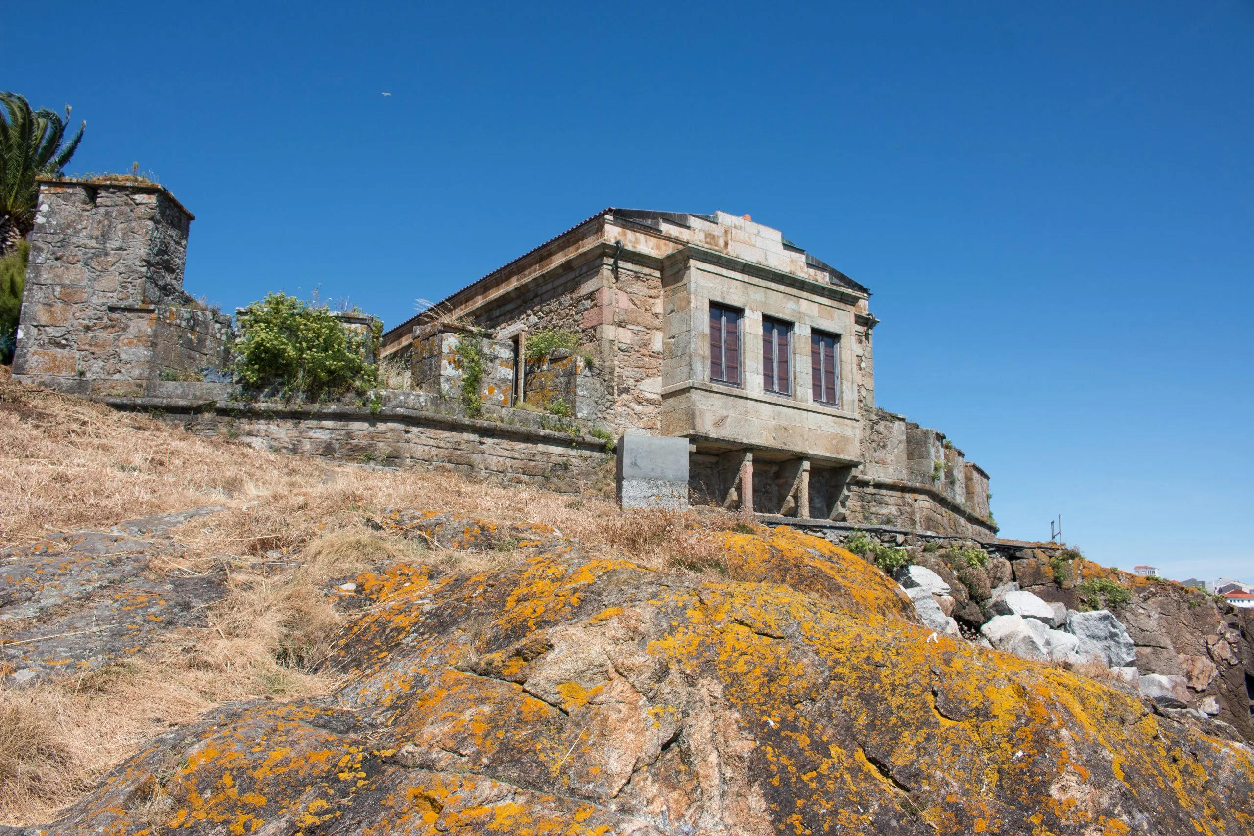Castillo De San Carlos Fisterra (Finisterre) Provinz A Coruña Galicien Spanien