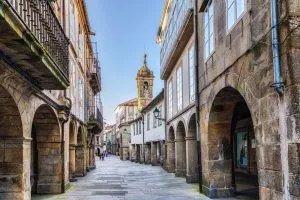 Streets of Santiago de Compostela