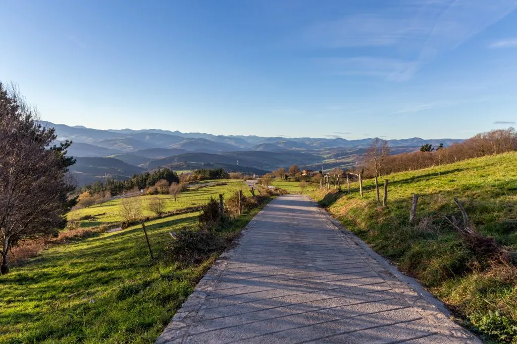 Camino Primitivo między Tineo i Campiello w Hiszpanii, wpisany na Listę Światowego Dziedzictwa UNESCO